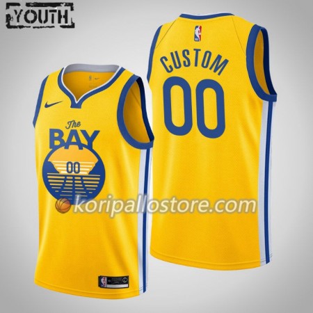 Golden State Warriors Custom Nike 2019-2020 Statement Edition Lasten Pelipaidat Swingman